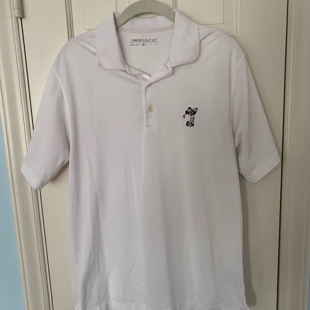 Nike Mickey Mouse dri-fit golf polo